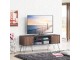 Tumba pentru TV Costway HW62993 (Walnut)