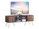 Tumba pentru TV Costway HW62993 (Walnut)