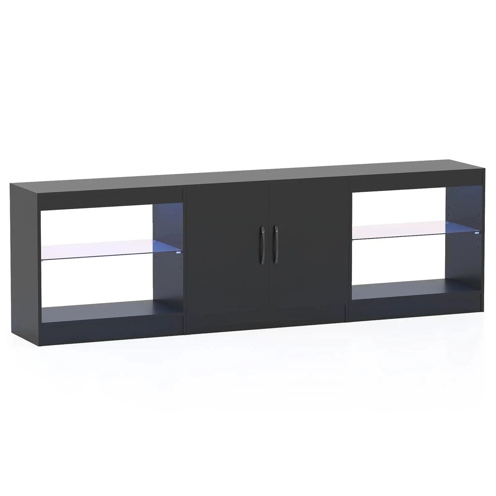 Tumba pentru TV Costway JV12963DK (Black) - 2