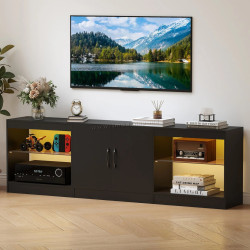 Tumba pentru TV Costway JV12963DK (Black)