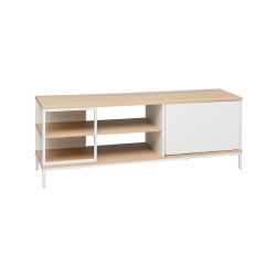 Tumba pentru TV DP Loreto (White/Wood) Thumb
