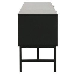 Тумба РТВ DP Merlin (Black/Wood) Thumb