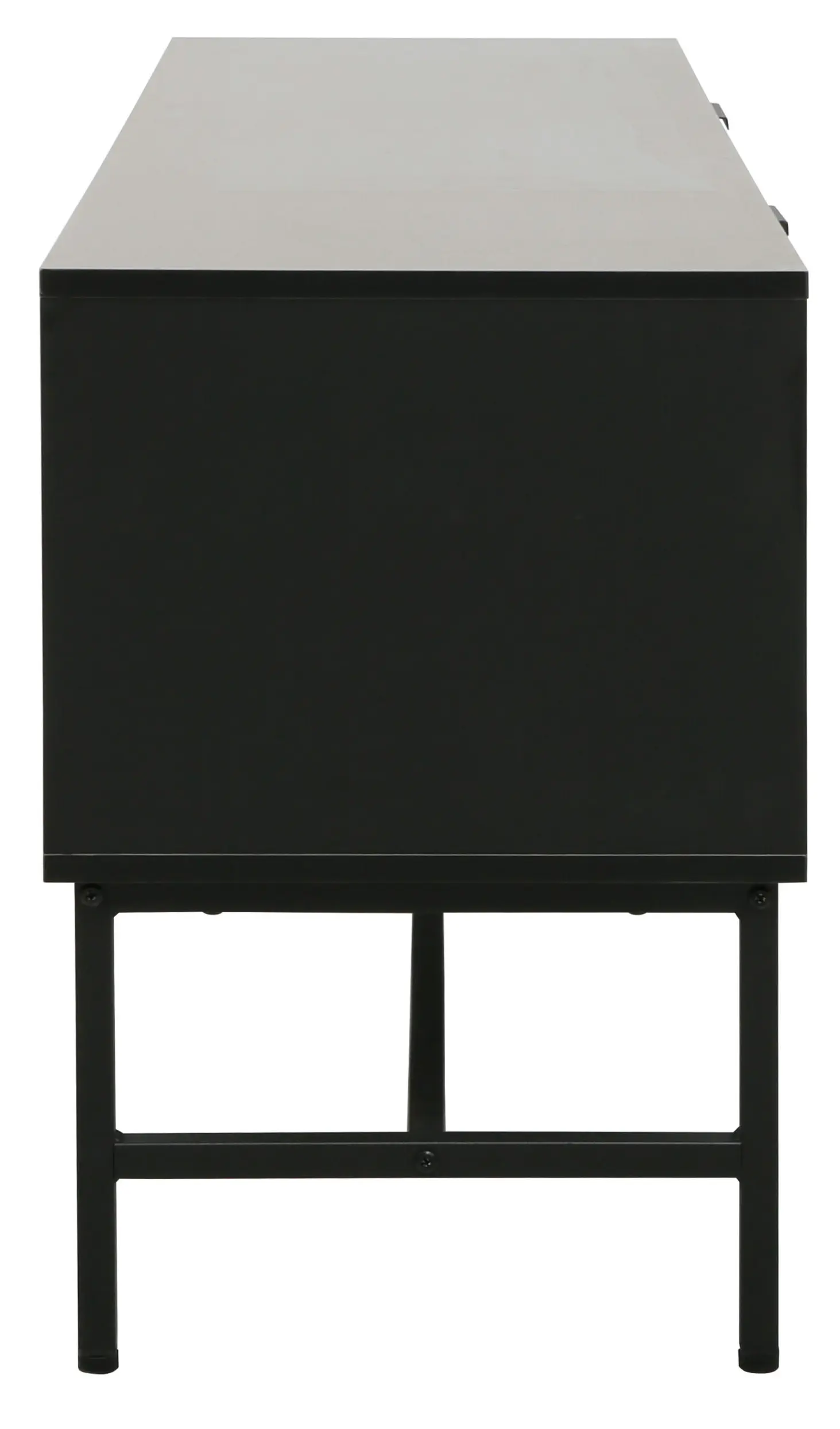 Тумба РТВ DP Merlin (Black/Wood) - 3
