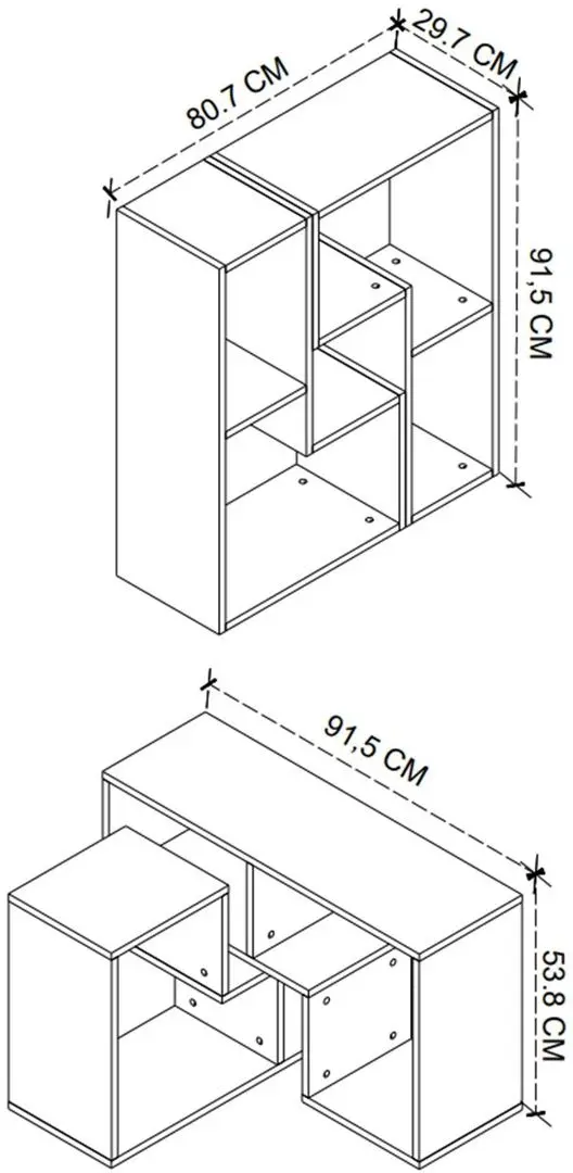 Tumba-transformer TV Fabulous 183x53.8x29.7 (Anthracite)