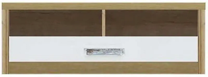 Tumba pentru TV Fadome Milano MI4 (Riviera Oak/White Gloss)