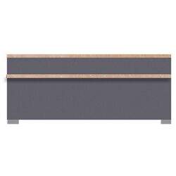 Tumba pentru TV Fadome Porto PR4C (Gray Gloss/Artisan Oak)