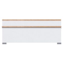 Tumba pentru TV Fadome Porto PR4C (White Gloss/Artisan Oak)