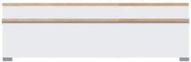 Тумба РТВ Fadome Porto PR4D (White Gloss/Artisan Oak)