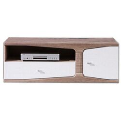 Tumba pentru TV Fadome Santa Fe SF4 (Country/White Gloss)