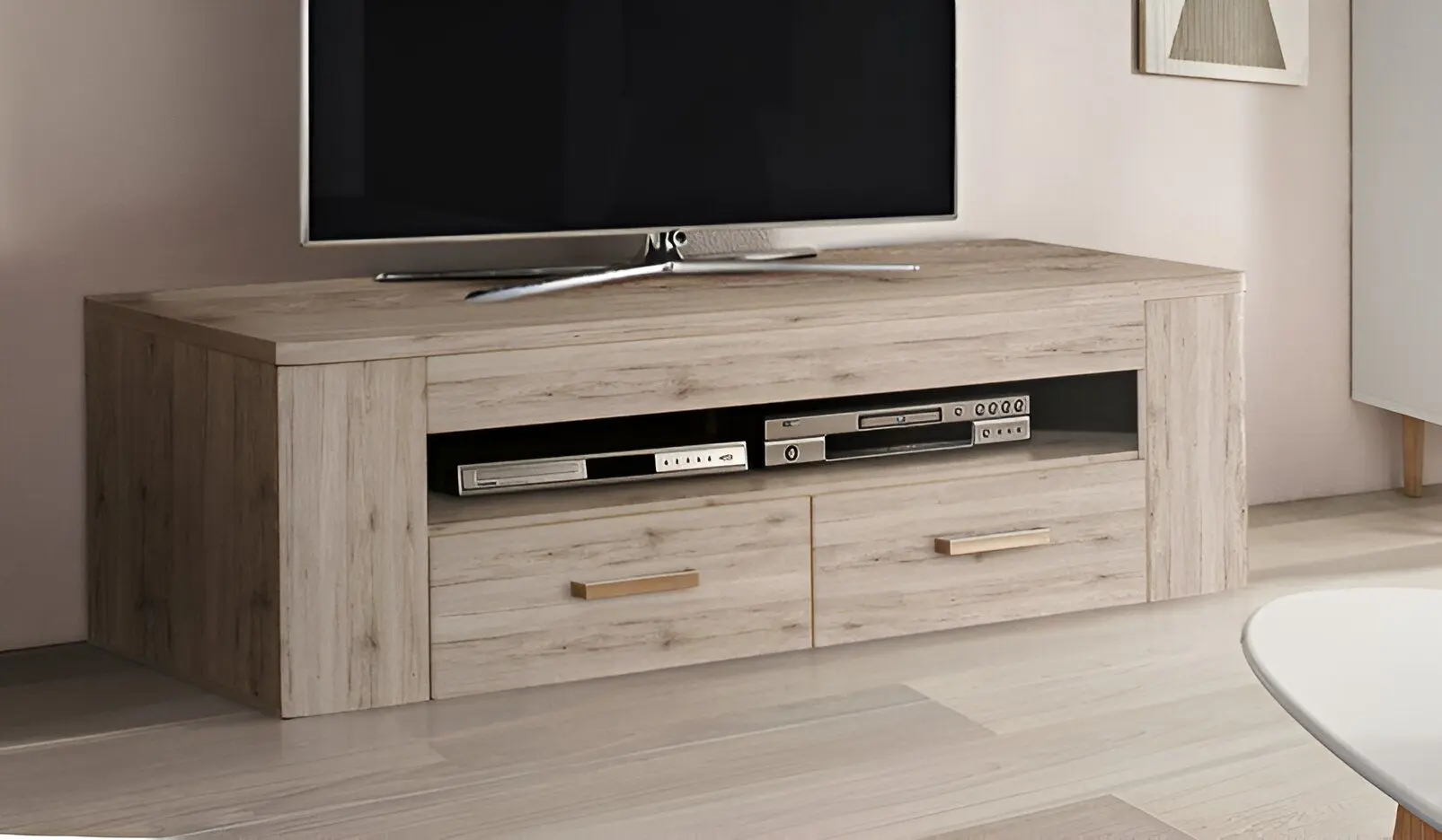 Tumba pentru TV Fortuna Belmondo 148.3x44.3x52.3 (Sand Oak)