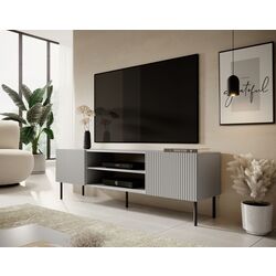 Tumba pentru TV Halmar Asensio RTV-1 (Light Grey/Black) Thumb