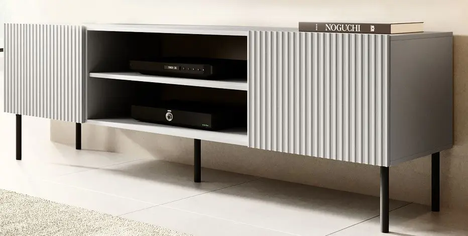 Tumba pentru TV Halmar Asensio RTV-1 (Light Grey/Black)