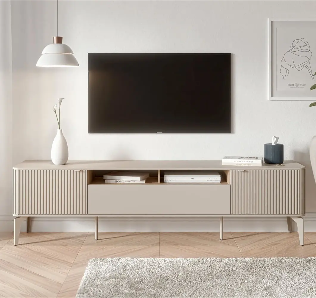 Tumba pentru TV Halmar Beluci RTV-2 (Cashmere/Cremona Oak)
