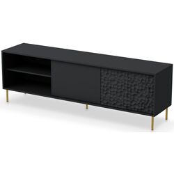 Tumba pentru TV Halmar Bullet RTV-1 (Black/Gold) Thumb