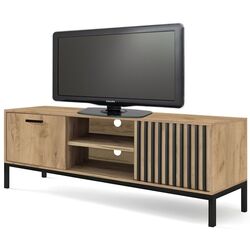 Тумба РТВ Halmar Lamino RTV-1 (Craft Oak/Black) Thumb