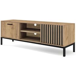 Тумба РТВ Halmar Lamino RTV-1 (Craft Oak/Black) Thumb