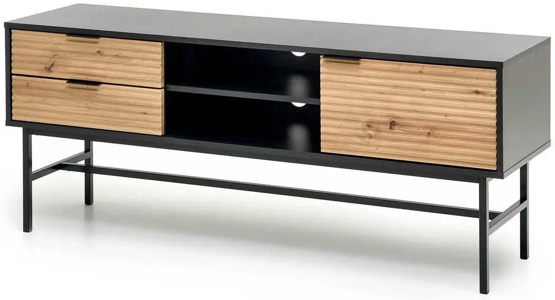 Тумба РТВ Halmar Murano RTV-1 (Artisan Oak/Black)