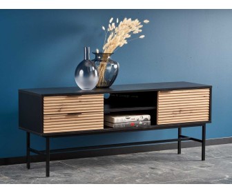 Tumba pentru TV Halmar Murano RTV-1 (Artisan Oak/Black)