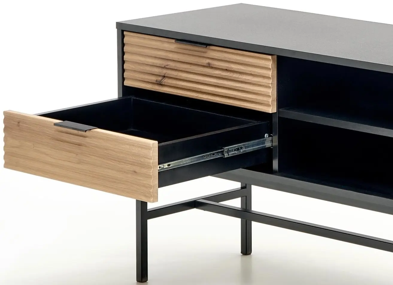 Тумба РТВ Halmar Murano RTV-1 (Artisan Oak/Black)