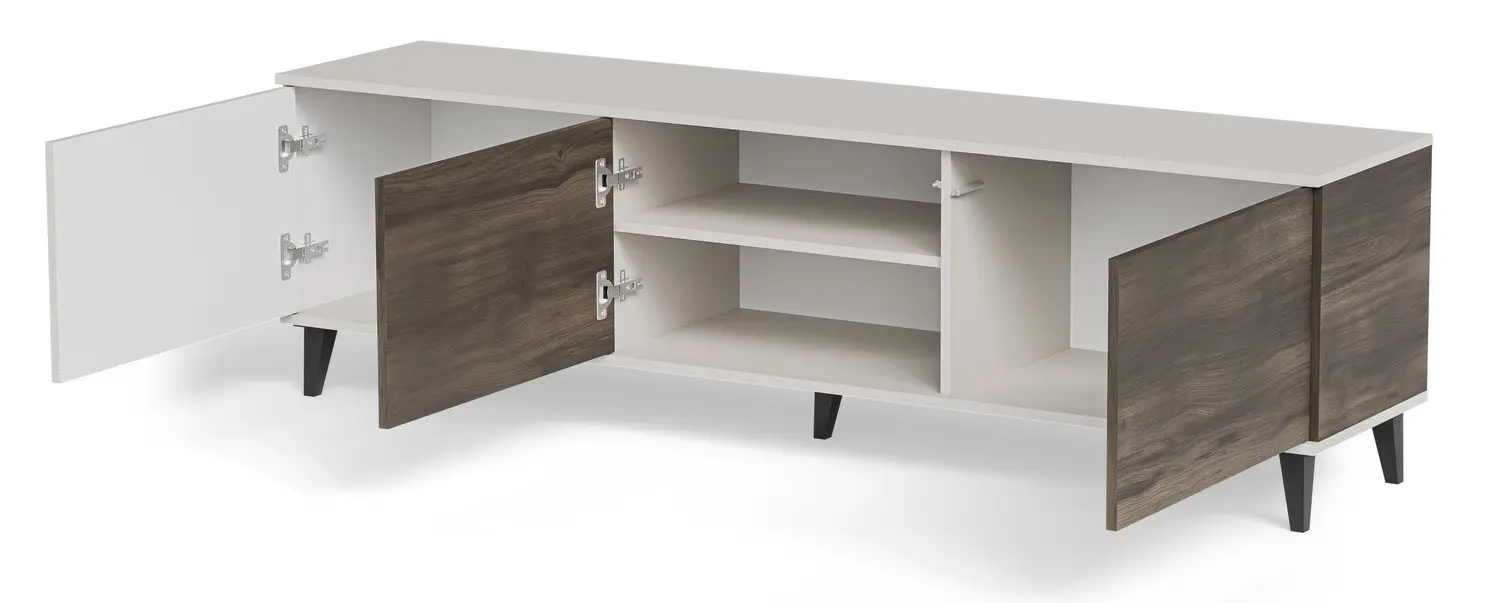 Тумба РТВ Halmar Random 2 RTV-2 (Cashmere/Walnut)