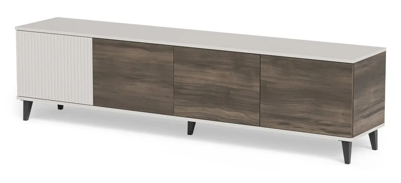 Тумба РТВ Halmar Random 2 RTV-3 (Cashmere /Walnut)