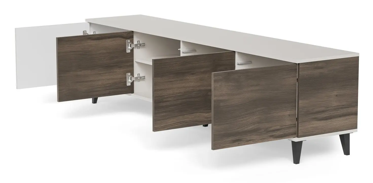 Тумба РТВ Halmar Random 2 RTV-3 (Cashmere /Walnut)