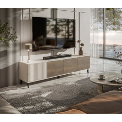 Tumba pentru TV Halmar Random 2 RTV-3 (Cashmere /Walnut)