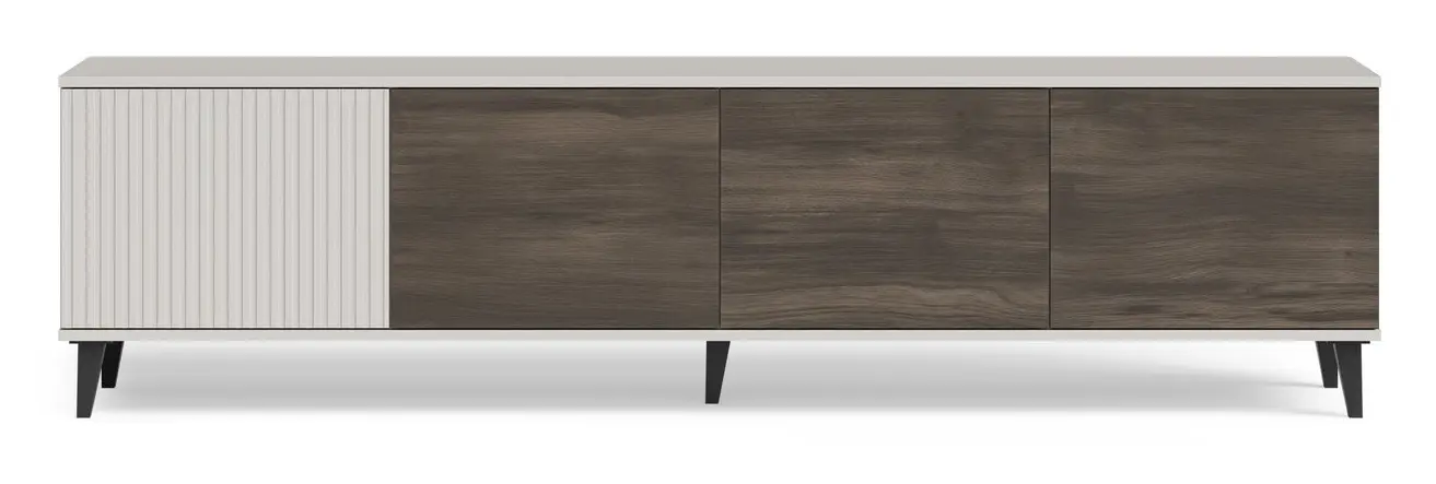 Тумба РТВ Halmar Random 2 RTV-3 (Cashmere /Walnut)