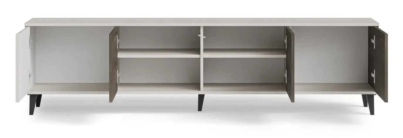 Тумба РТВ Halmar Random 2 RTV-3 (Cashmere /Walnut)