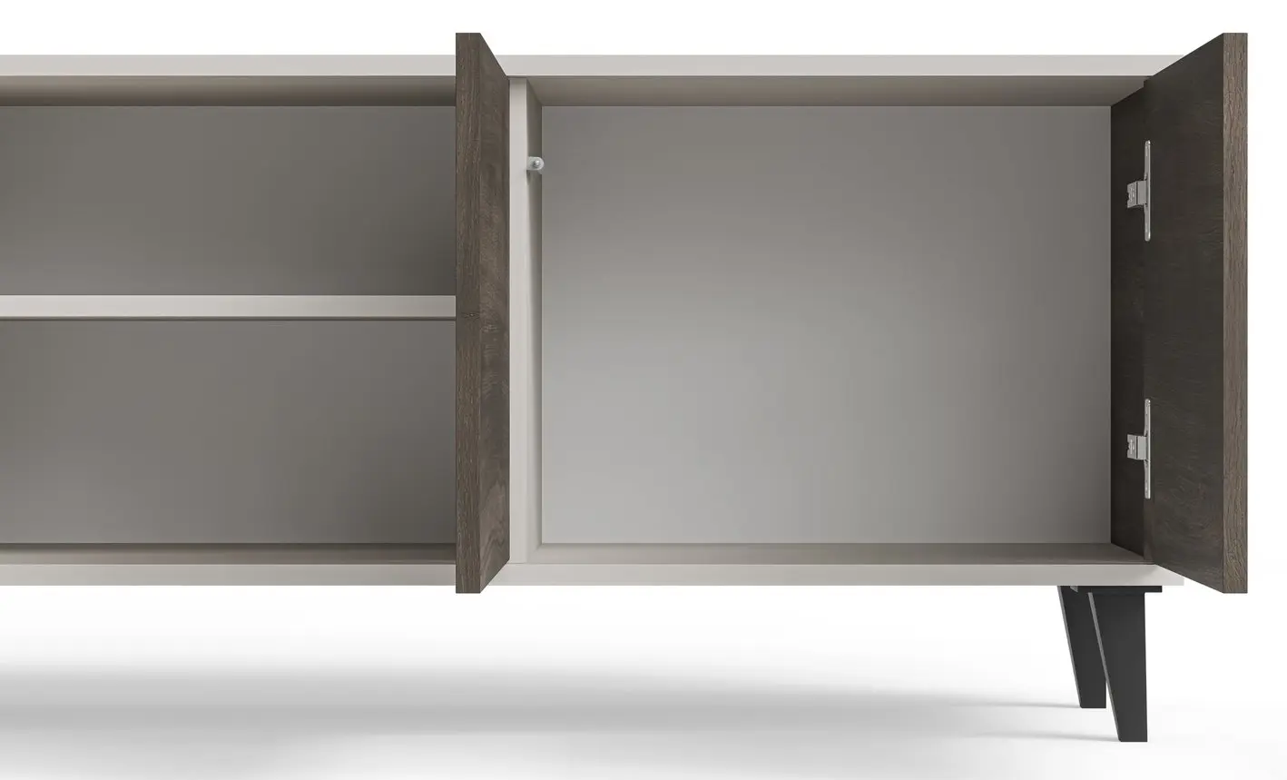 Тумба РТВ Halmar Random 2 RTV-3 (Cashmere /Walnut)