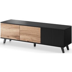 Tumba pentru TV Halmar Random RTV-1 (Wotan Oak/Black) Thumb