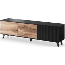 Tumba pentru TV Halmar Random RTV-2 (Wotan Oak/Black) Thumb