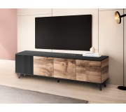 Tumba pentru TV Halmar Random RTV-3 (Wotan Oak/Black)