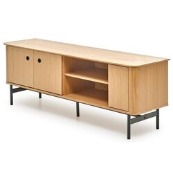 Tumba pentru TV Halmar Smart RTV-1 (Natural Oak/Black) Thumb