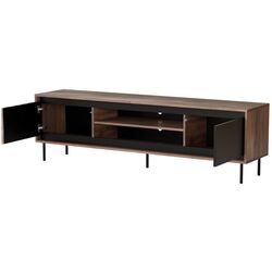 Tumba pentru TV Halmar Swing RTV-1 (Walnut/Black) Thumb