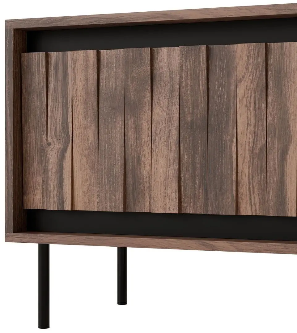 Tumba pentru TV Halmar Swing RTV-1 (Walnut/Black)