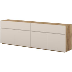 Tumba pentru TV Helvetia 24MKOM25 (Mauvella Oak/Cashmere) Thumb