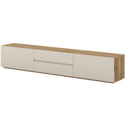 Tumba pentru TV Helvetia 24MKOM39 (Mauvella Oak/Cashmere) Thumb