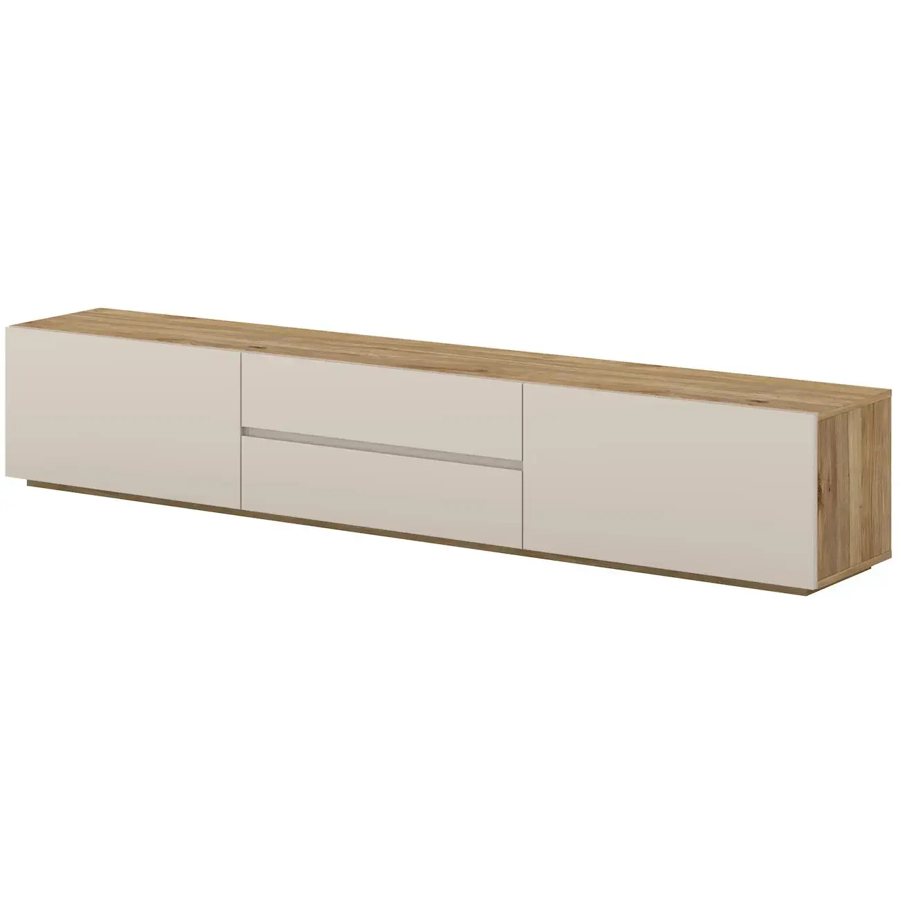 Tumba pentru TV Helvetia 24MKOM39 (Mauvella Oak/Cashmere) - 2
