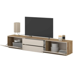 Tumba pentru TV Helvetia 24MKOM39 (Mauvella Oak/Cashmere) Thumb