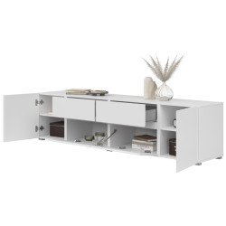 Tumba pentru TV Helvetia Asymetric 2497OA39 (White) Thumb