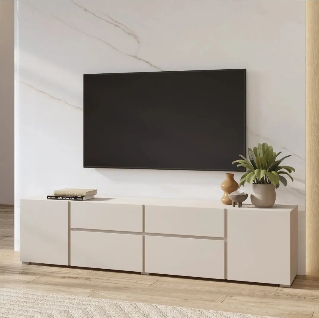 Tumba pentru TV Helvetia Asymetric 24KSOA39 (Cashmere)