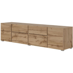 Tumba pentru TV Helvetia Asymetric 24N0OA39 (Wotan Oak) Thumb