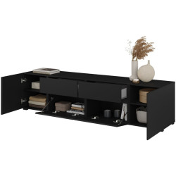 Tumba pentru TV Helvetia Asymetric 24W3OA39 (Black Onyks) Thumb