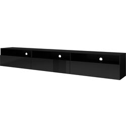 Tumba pentru TV Helvetia Athens №40 3KL (Black Matt/Black Gloss) Thumb