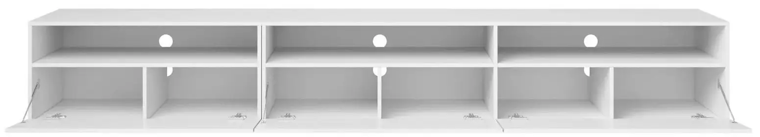 Tumba pentru TV Helvetia Athens №40 3KL (Black Matt/Black Gloss)