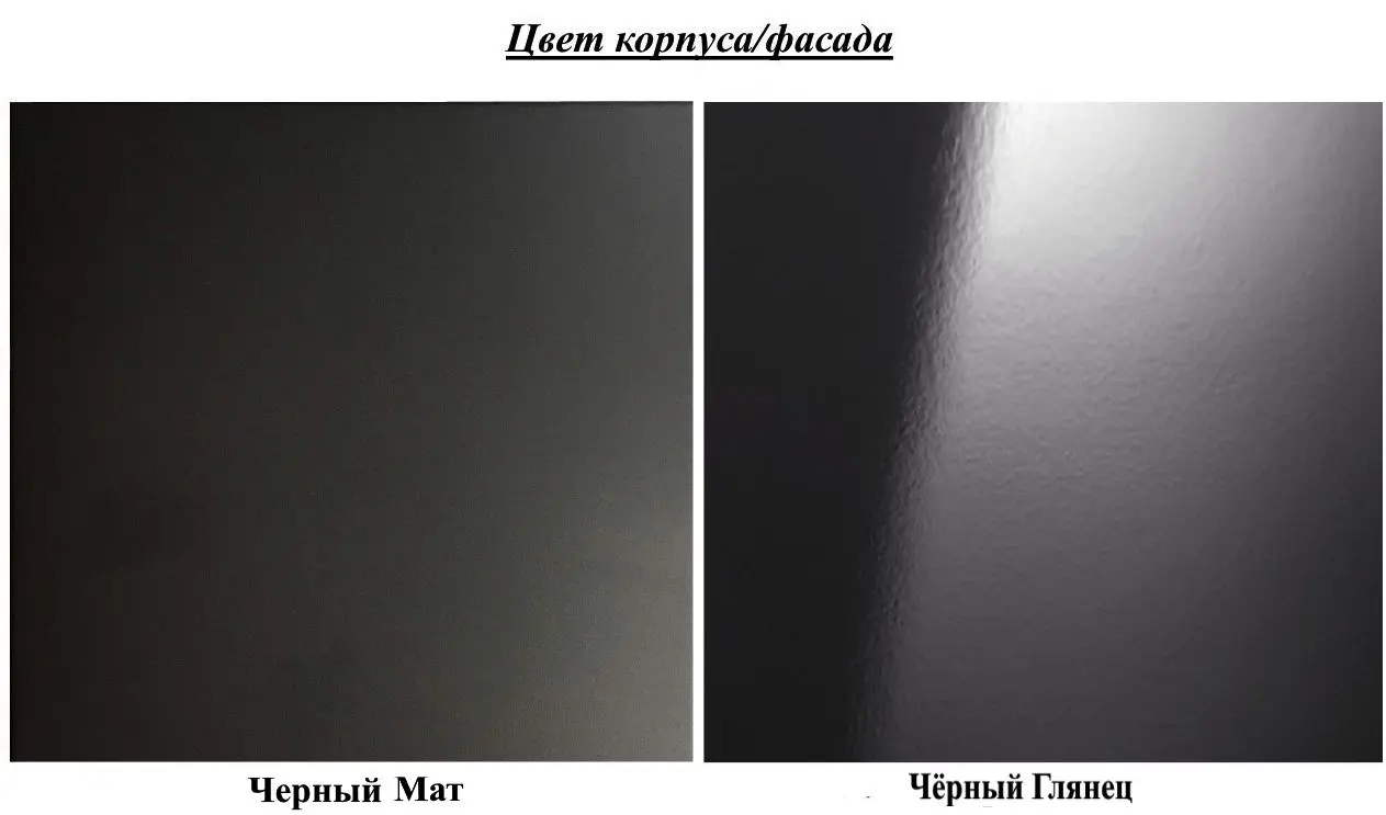 Tumba pentru TV Helvetia Athens №40 3KL (Black Matt/Black Gloss)