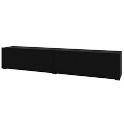 Tumba pentru TV Helvetia Ava №40 (Black/Wotan Oak)