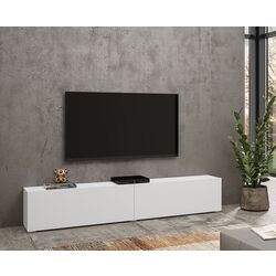 Тумба РТВ Helvetia Ava №40 (White/Wotan Oak) Thumb