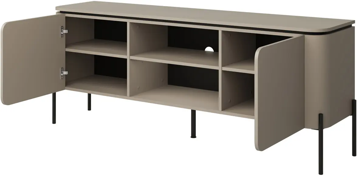 Tumba pentru TV Helvetia Bello 24COOB40 (Congo/Black)